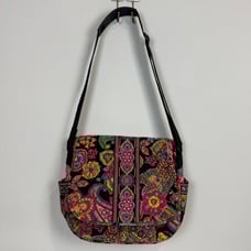 Vera Bradley Parisian Paisley Messenger Bag