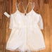 NEW Dolce Vita White overlay Strappy Romper M