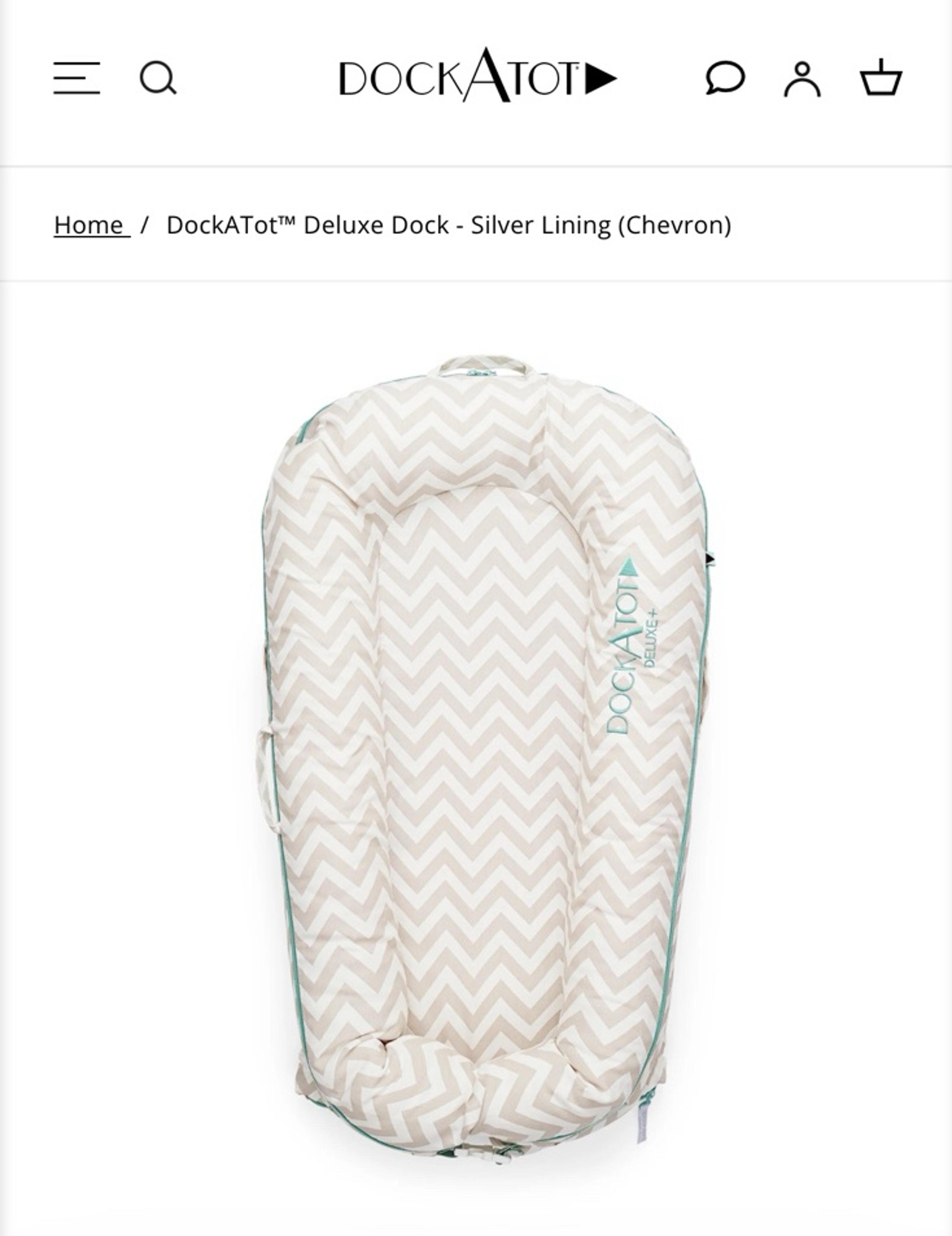 Newborn docatot - chevron - DockATot