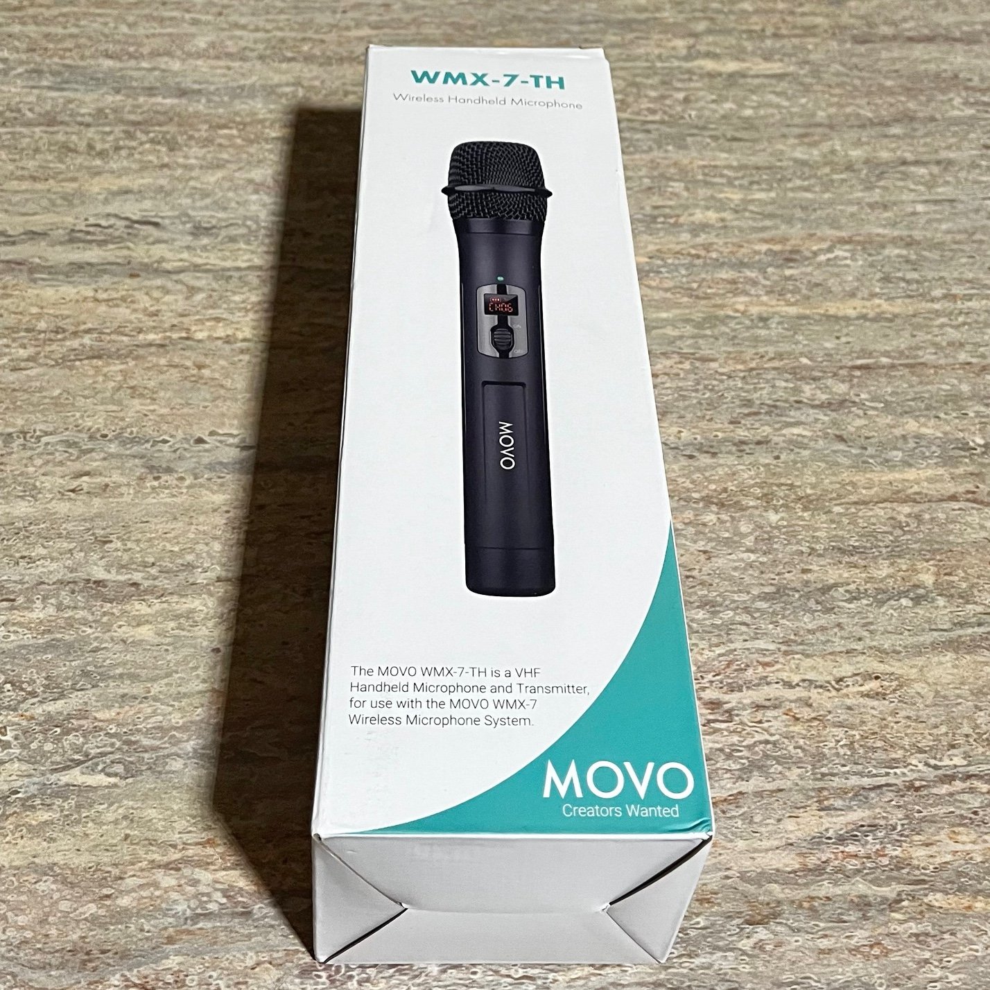 NIB MOVO WMX-7-th wireless handheld microphone