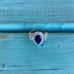 Beautiful New Sterling Silver .925 AAA Bluish/Purple & White CZs Size 10.5 Ring