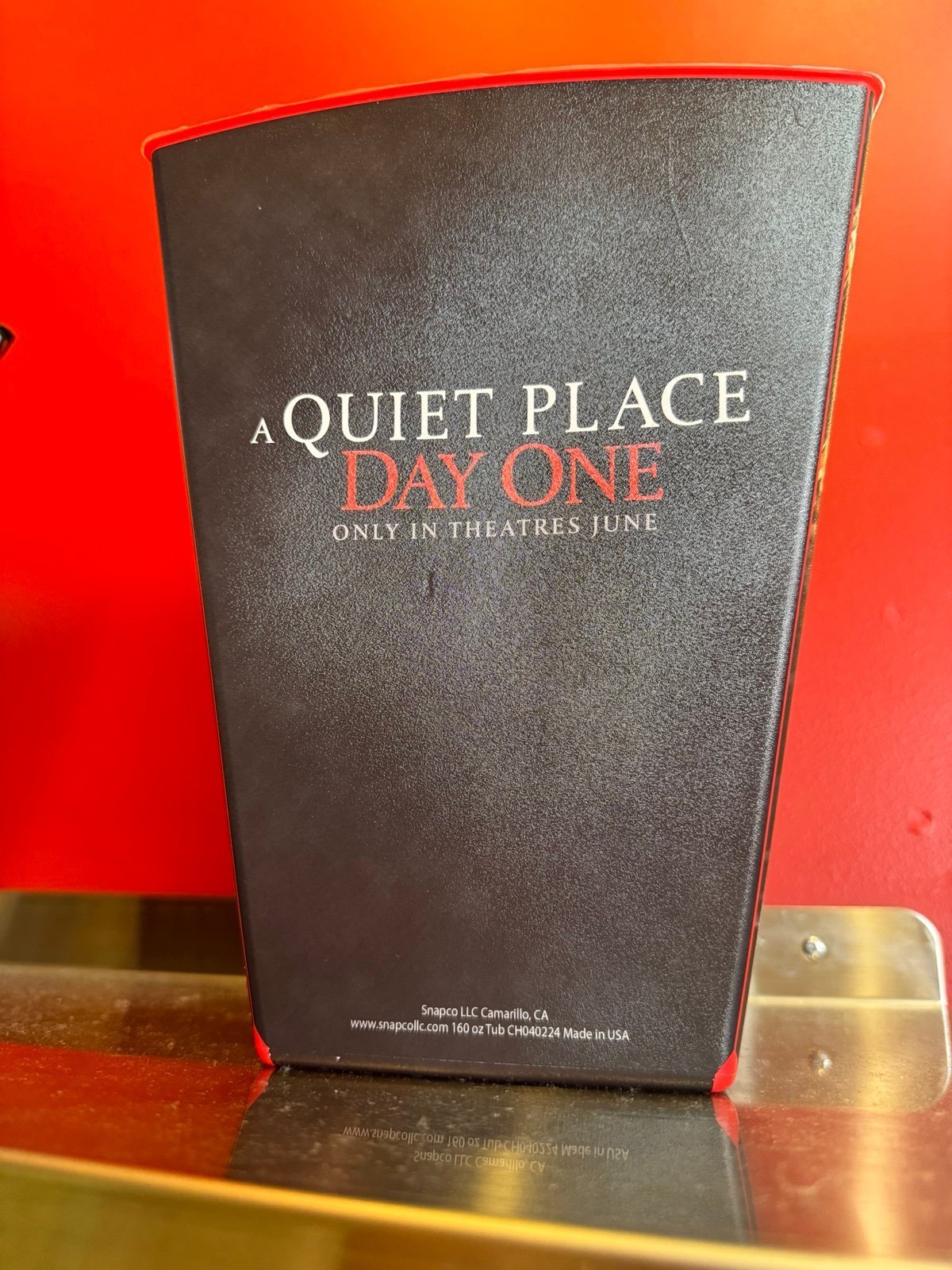 A Quiet Place Popcorn Bucket