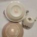Saks Fifth Avenue Clasic Coffee & Tee With Teapot And Cut All In Originals Box