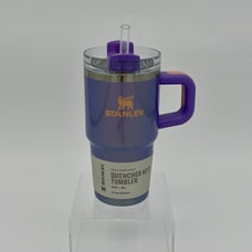 Stanley 20 oz. Quencher H2.0 FlowState Tumbler Periwinkle Shimmer IN HAND