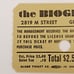 WC Fields Marx Brothers The Biograph M Street Georgetown Ticket Stubs 1960's