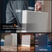 Sunkos Portable Indoor Electric Quiet Heater Far-Infrared Heat with Thermostat