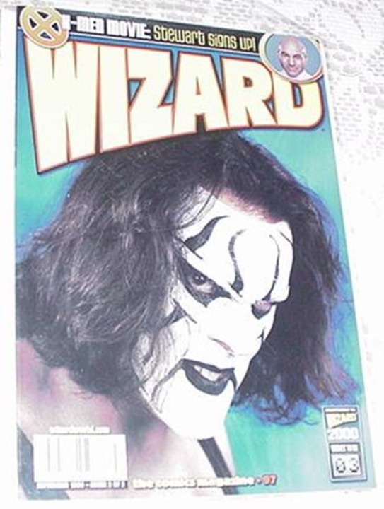 Wizard Magazine #97 Sting Cover WWF WWE Wrestling