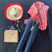 Barbie fishing outfit - picnic set #967 1959/61