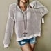 Brand New hallow knit hoodie L