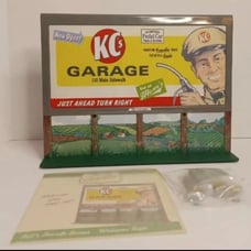 Hallmark Kiddie Car Corner Bill's Boards Series Welcome Sign Lights Hotwheels