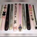 Hand crafted custom 5XL long acrylic press on nails sz Medium
