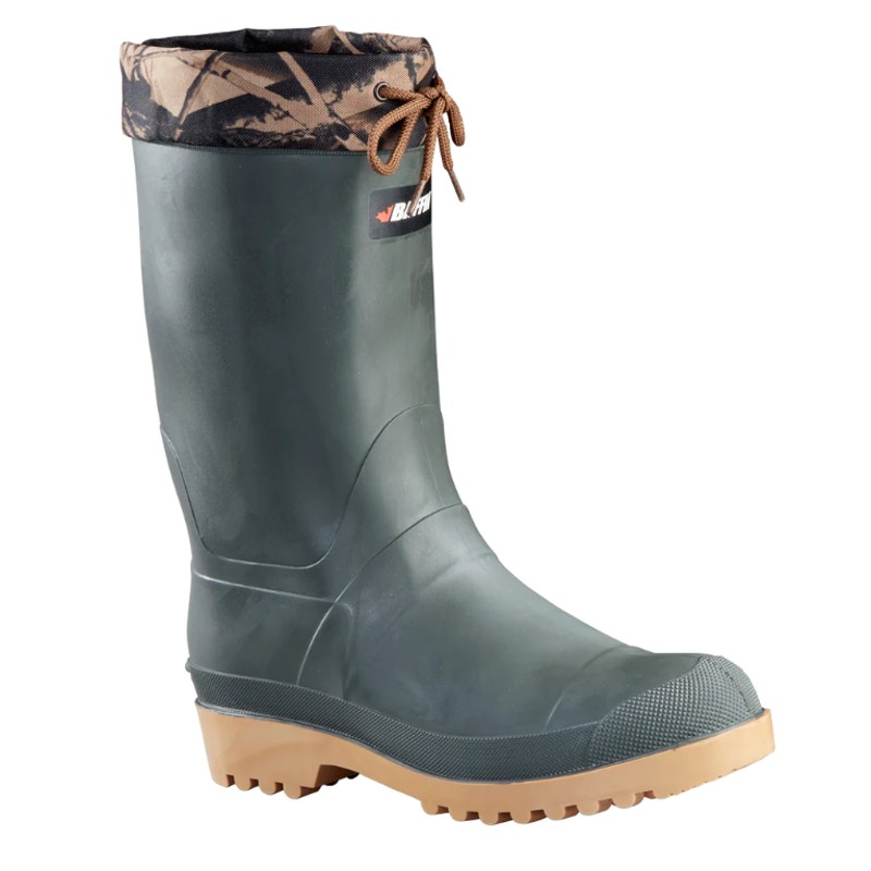 Baffin Mens Trapper Rain Boot US 12 Forest Green Brown Waterproof Insulated NWT