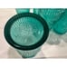 Pioneer woman green water glass tumblers 16 oz/ beautiful set of 11