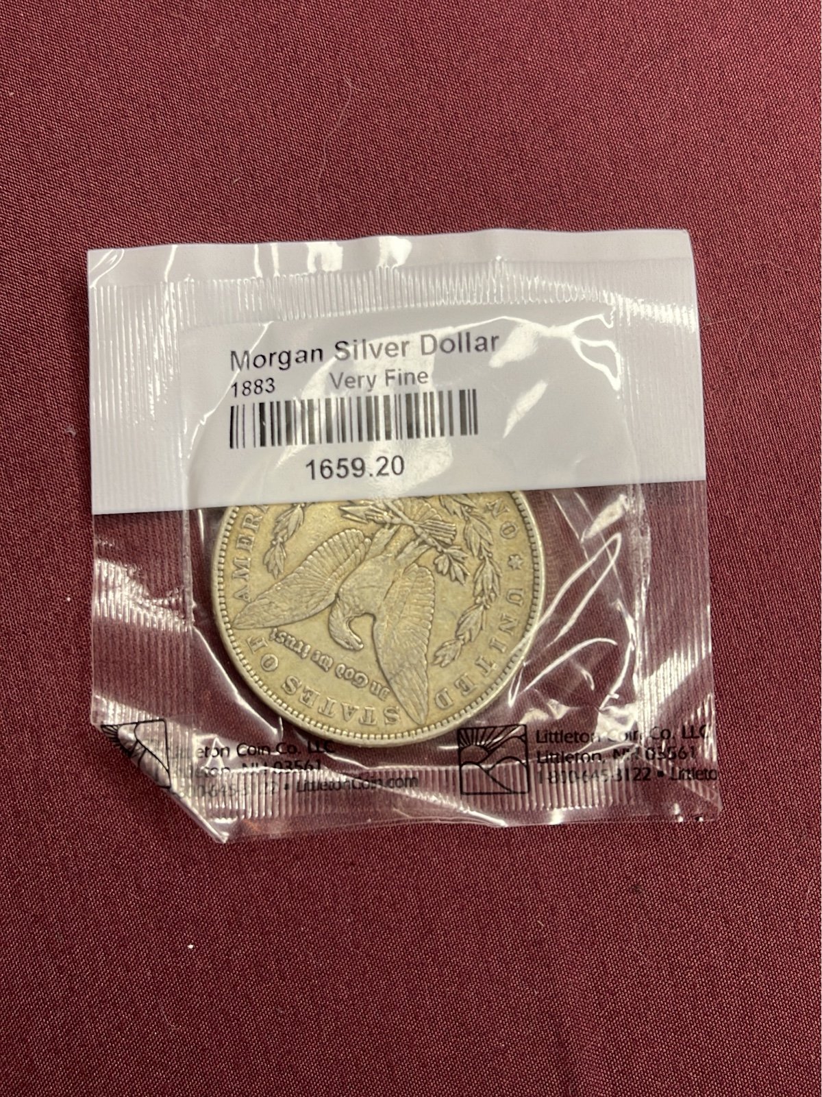 1883 Morgan Silver Dollar