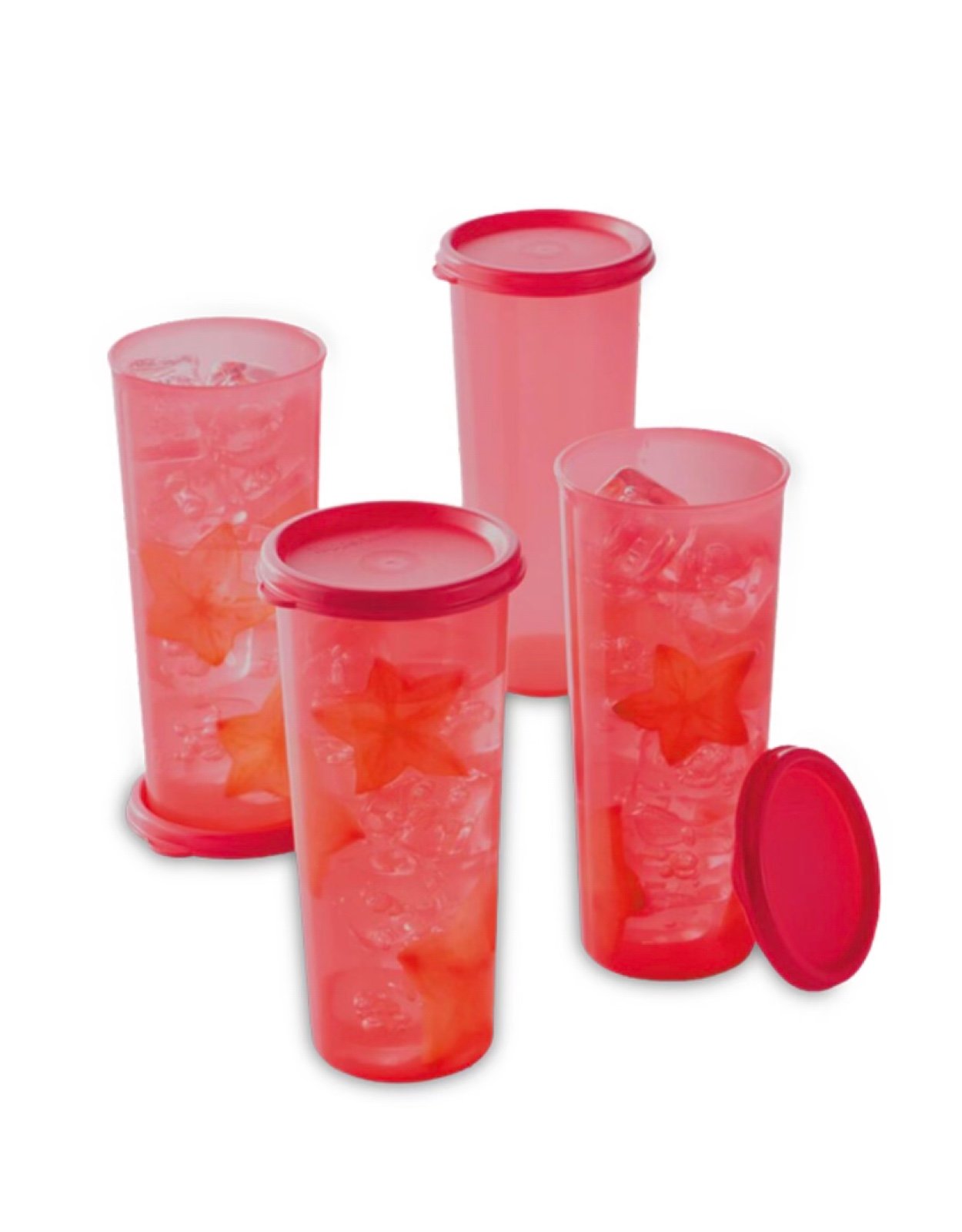 Tupperware 16oz Tumbler Set of 4