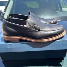HELM Wilson Black Mens Shoes 12EE