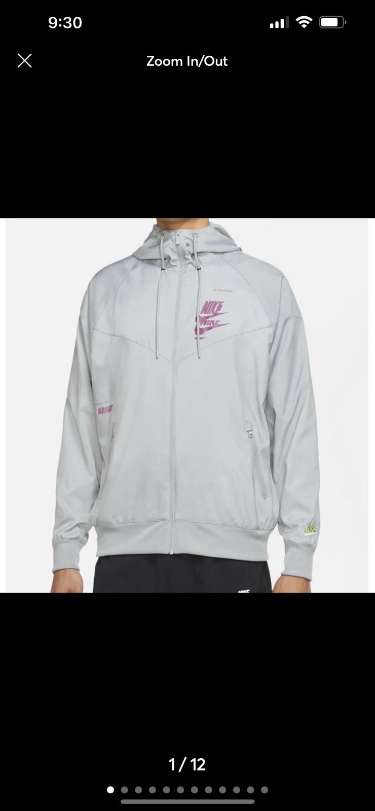 NWT NIKE Sportswear Woven Windrunner Jacket