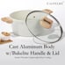 Nonstick Stock Pot with Lid, 5 Quart Ceramic Coating Large Soup Pot Casserole -9