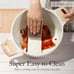 Nonstick Stock Pot with Lid, 5 Quart Ceramic Coating Large Soup Pot Casserole -9