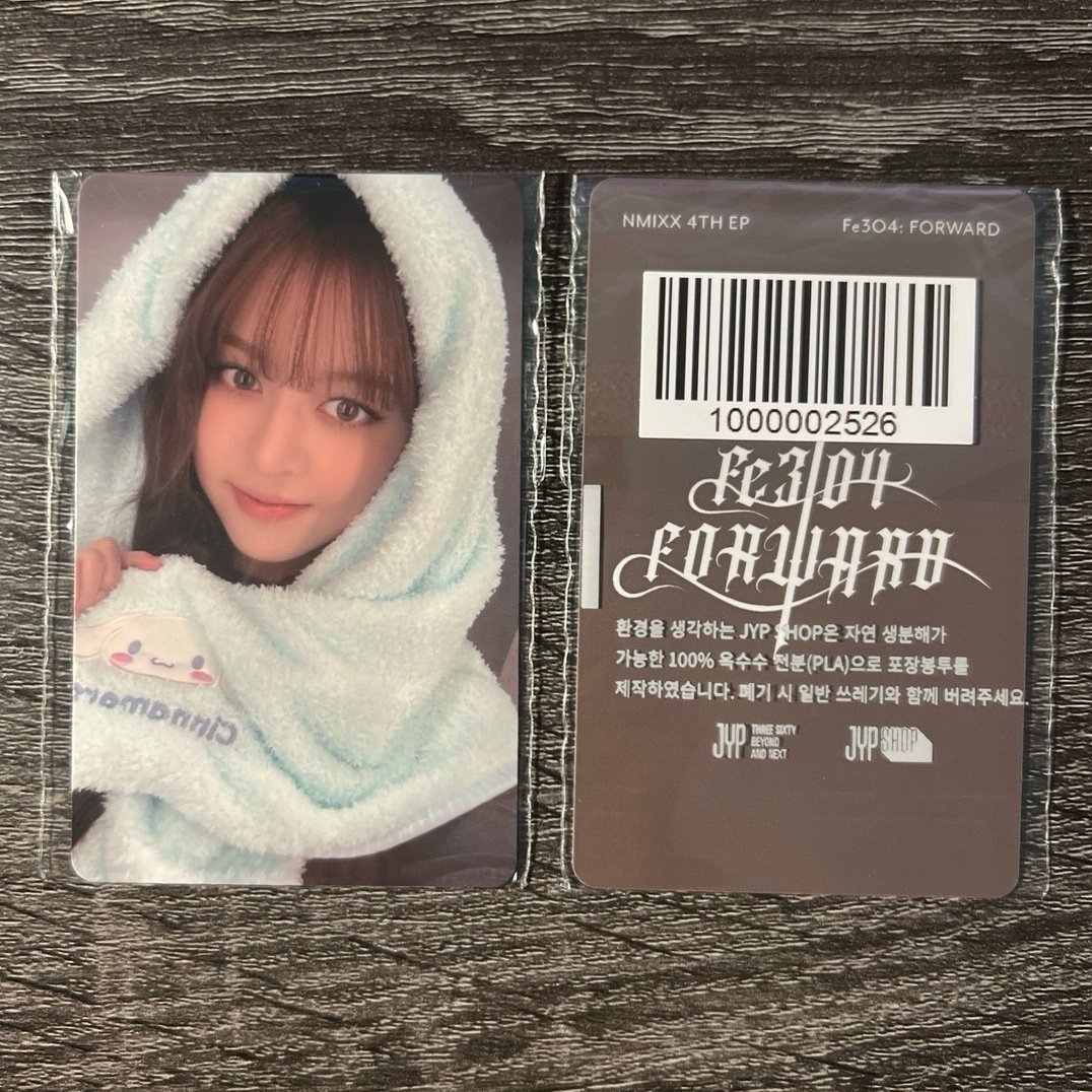 nmixx Fe3104: Forward jyp shop pob photocard lily