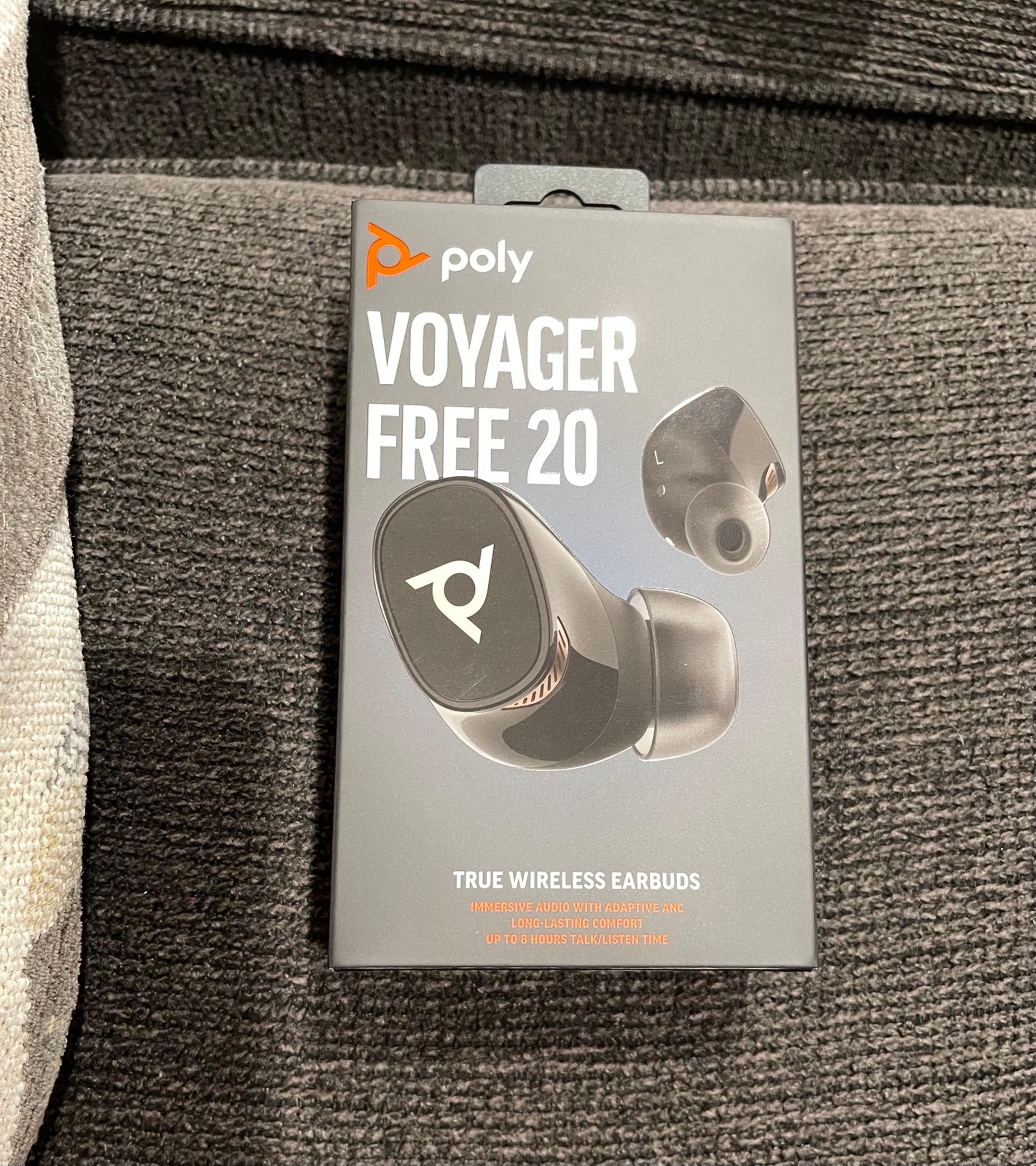 New Voyager free 20 earbuds