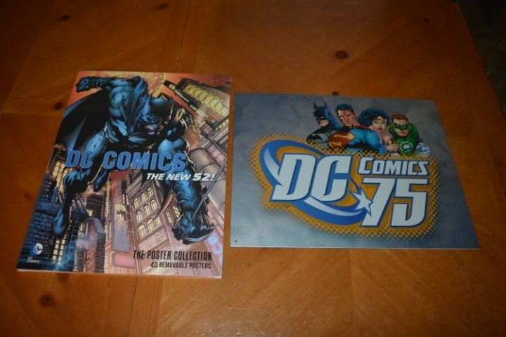 DC COMICS THE NEW 52 POSTER BOOK 40 POSTERS 16 X 12 DOUBLE SIDED TIN SIGN BATMAN