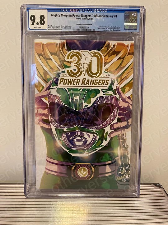 MIGHTY MORPHIN POWER RANGERS 30th Anniversary #0 Power Coin Montes 9.8 CGC MMPR