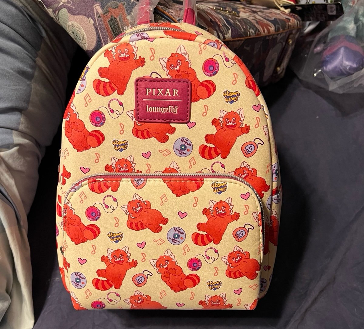 Turning Red Loungefly Backpack NWT