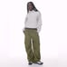 Aritzia Tna Stunt Parachute Pant in Fatigue size Small
