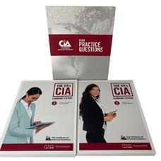 The IIAs CIA Learning System 2 and 3 Exam Practice Questions Books 2018 Edition