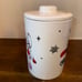 Disney Lilo And Stitch Christmas Winter Stitch And Angel Canister Cookie Jar