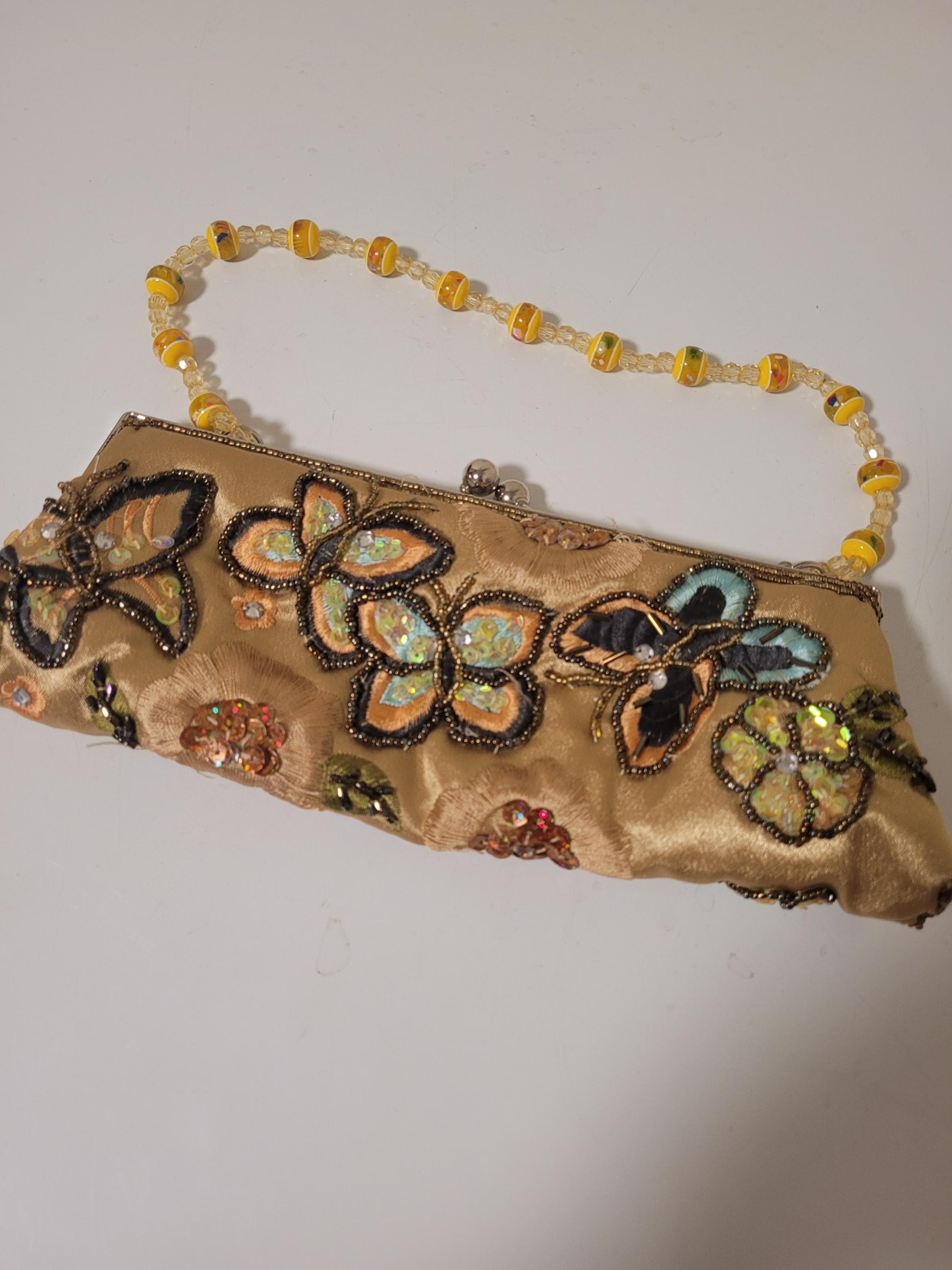 vintage beaded purse