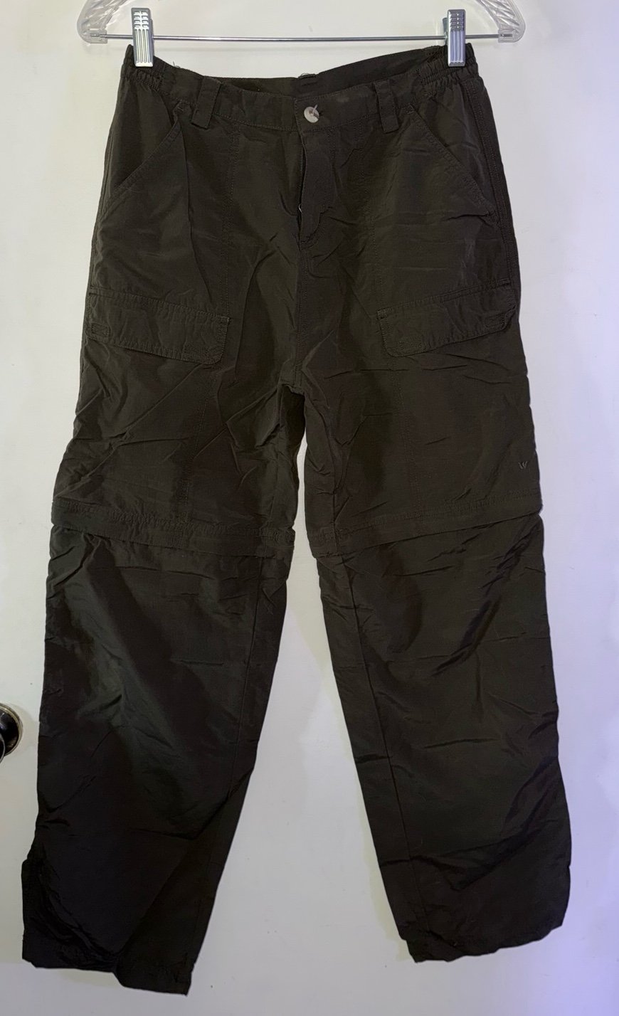 boys size XL convertible nylon cargo pants x 4