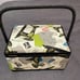 SINGER 07281 Vintage Sewing Basket with Sewing Kit Accessories, 10.5 long x 8
