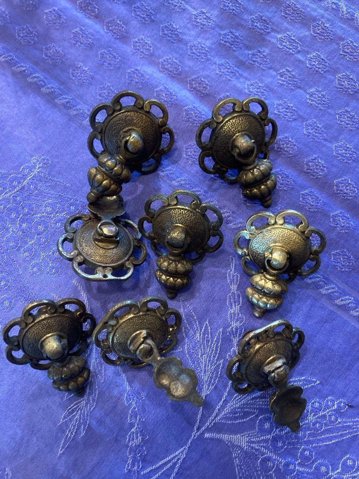 Farmhouse French art deco brass pulls