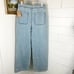 Reformation Jeans Olive High Waist Jeans Wide Leg Button Fly NWT Size 30