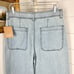 Reformation Jeans Olive High Waist Jeans Wide Leg Button Fly NWT Size 30