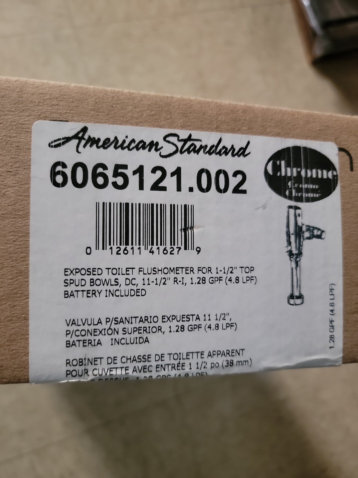 American standard Flushvalve sensor Urinal
