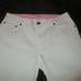 Lilly Pulitzer white denim cropped jeans