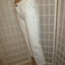 Lilly Pulitzer white denim cropped jeans