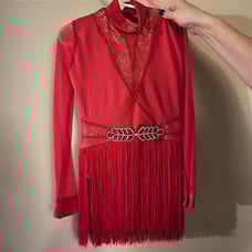 Girls dance costume