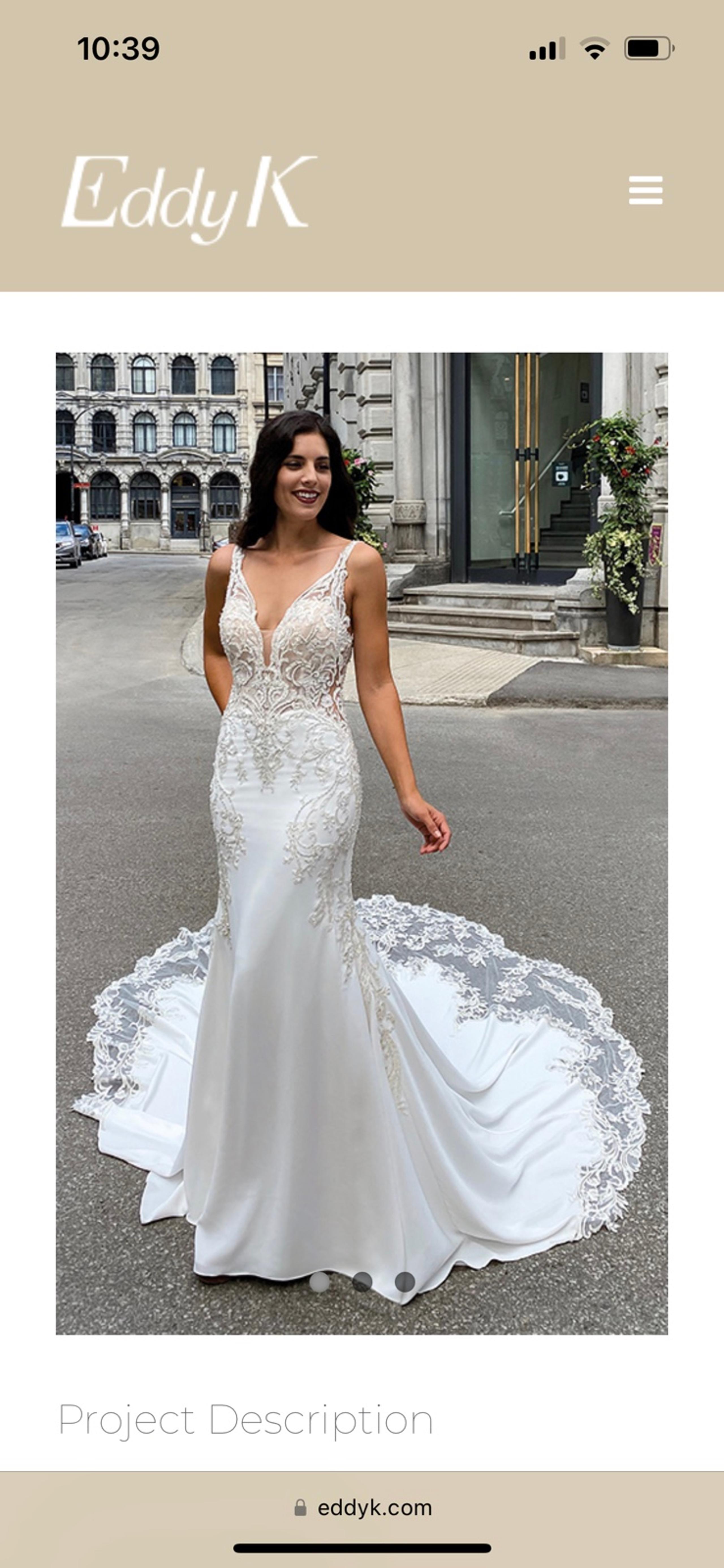 Eddy K Wedding Dress