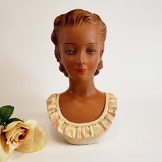 Lady Head Vase