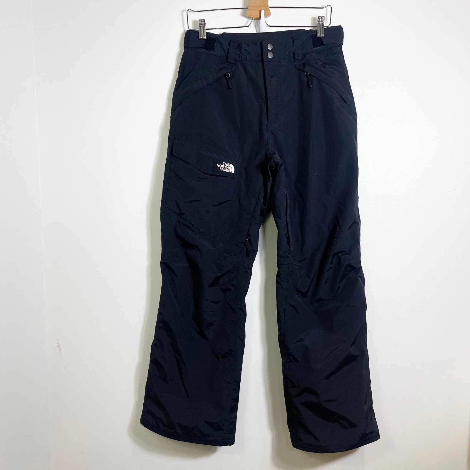 The North Face Hyvent Lined Snowpants Black Snowboard Ski Winter Men’s Small