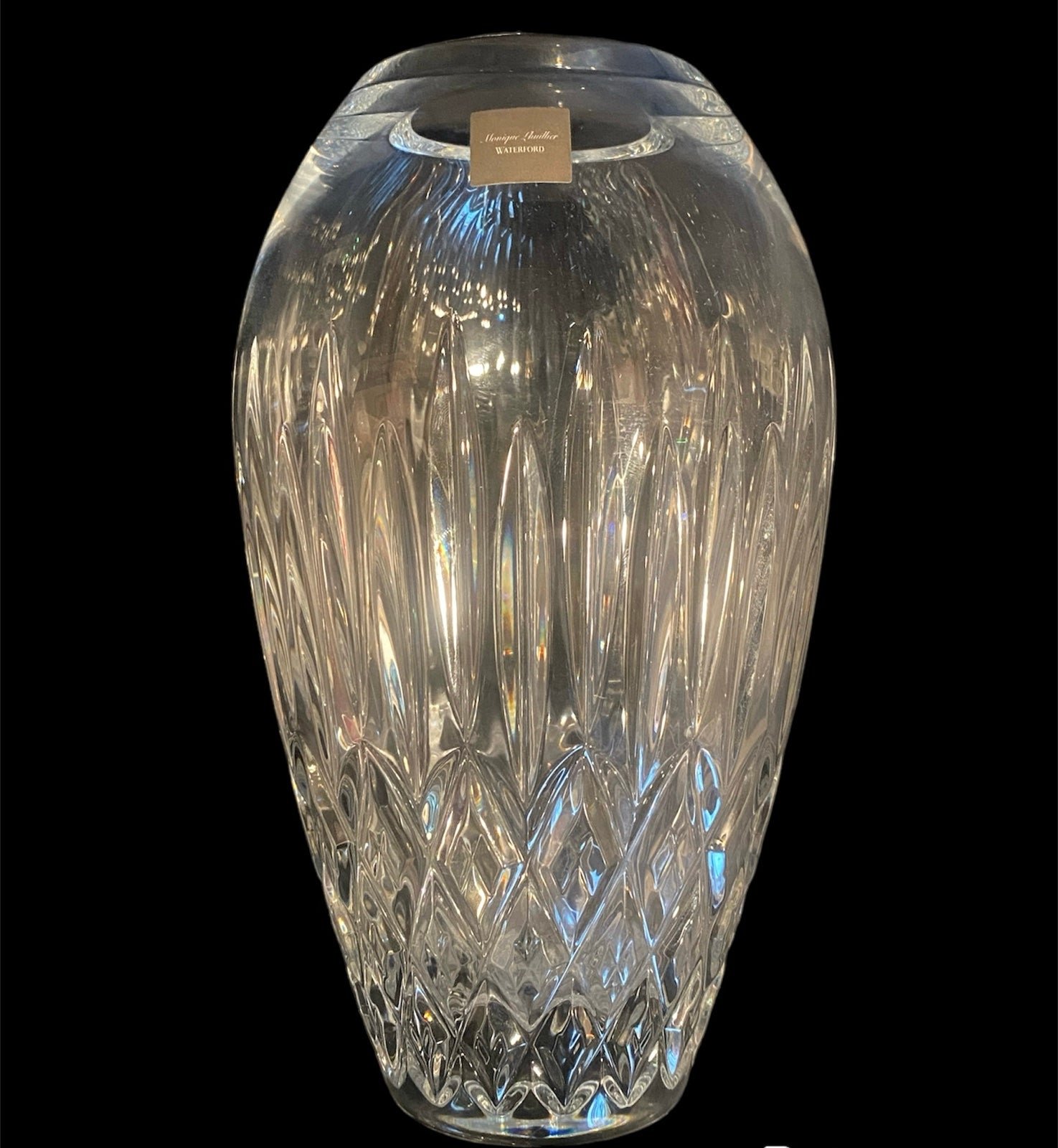 Monique Lhuillier Waterford Lead Crystal Arianne Vase #158597
