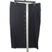 Badgley Mischka Women's Button Front wool Skirt Black Size 10