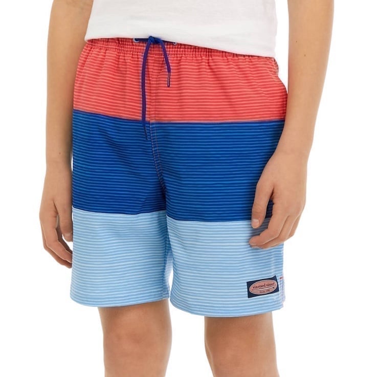 Vineyard Vines Paneled Chappy Swim Trunks Size Large