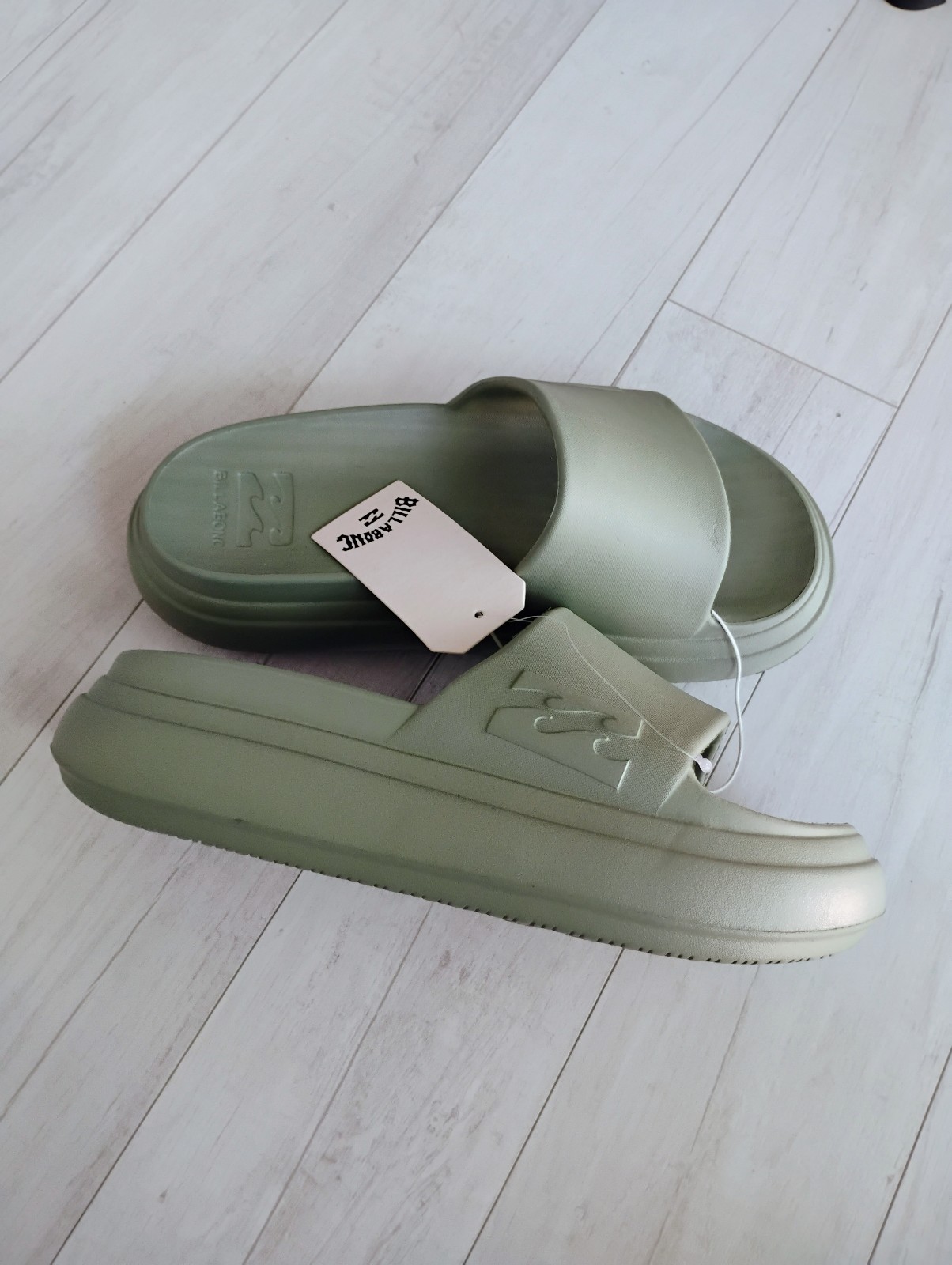 BILLABONG NEW Cushion Cloud Platform Slides Sandals