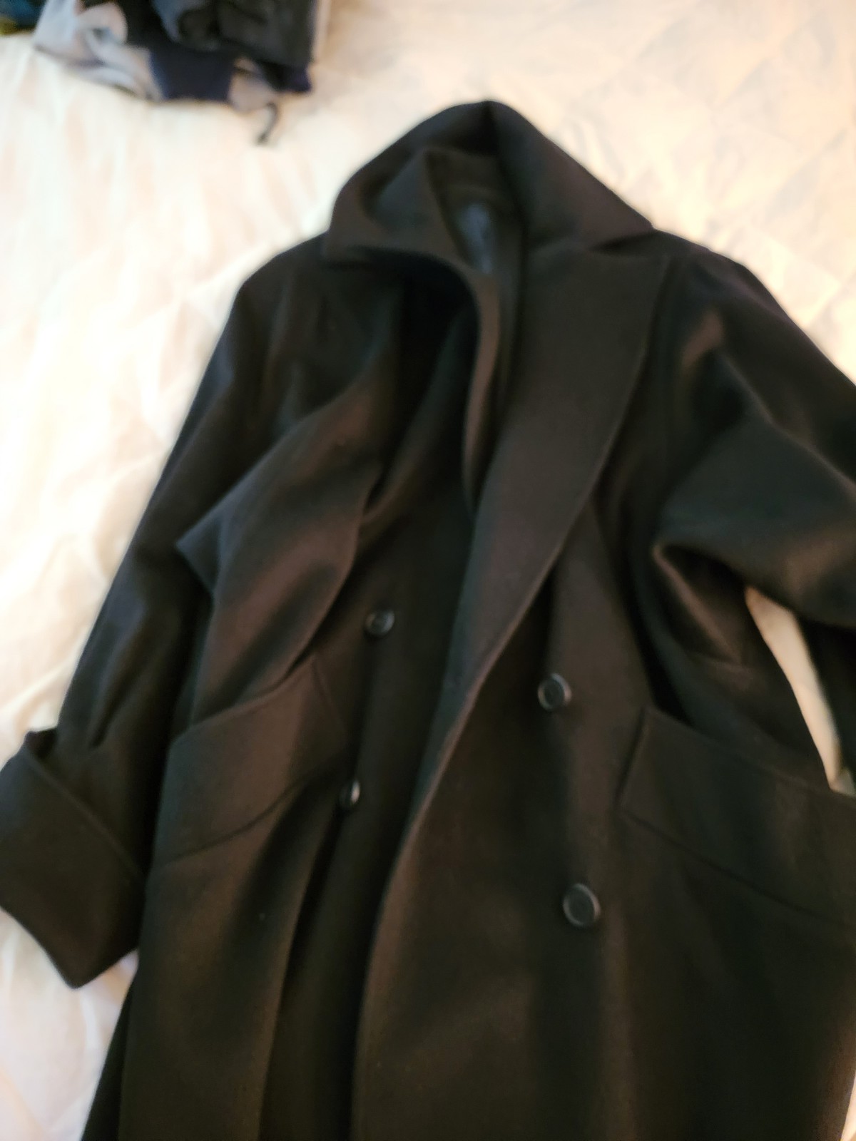Gemini Women's 100/ Wool Trenchcoat Medium