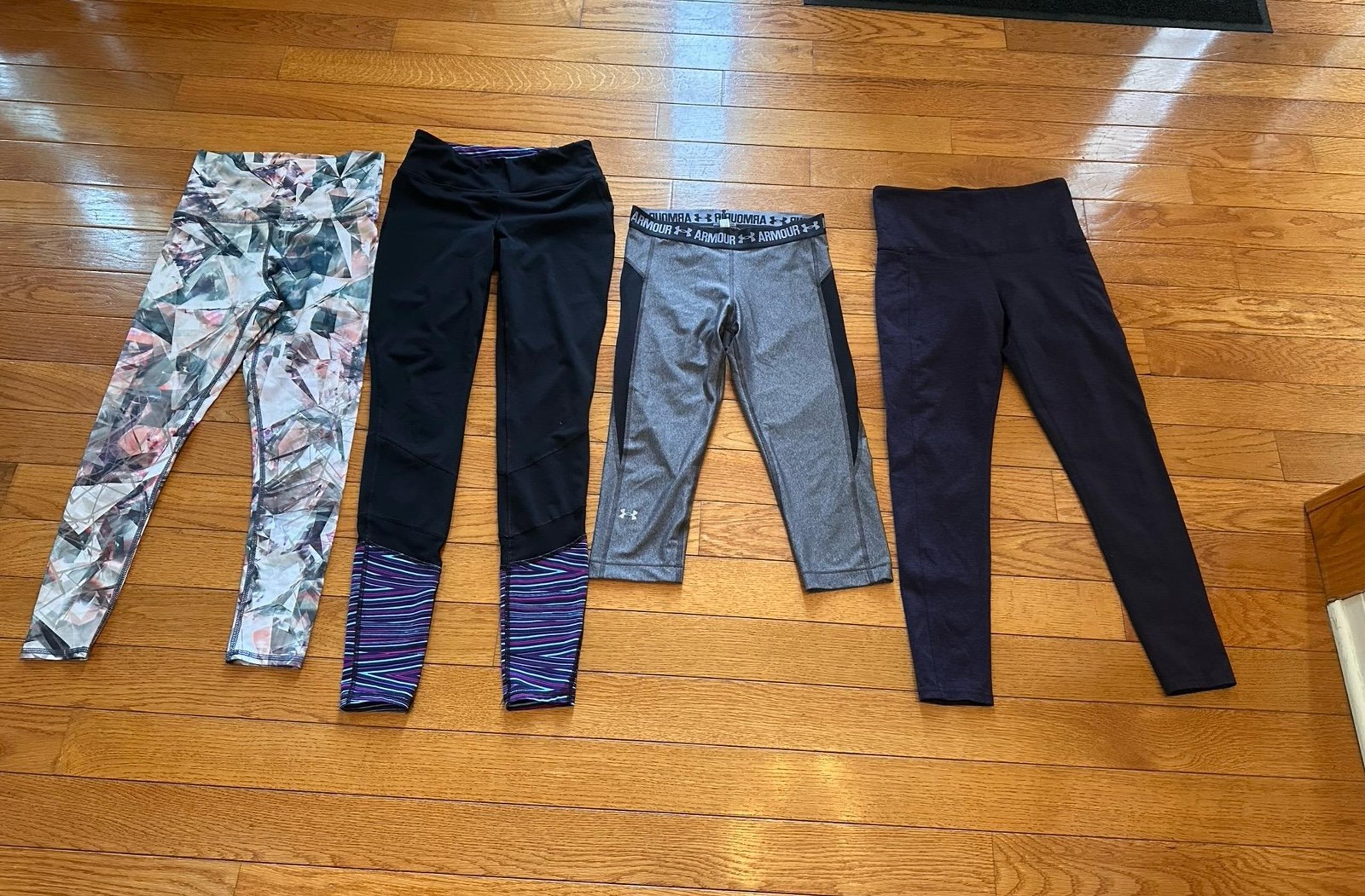 Under Armour, tuff  athletics Gaiam Women’s S athletic bundle 4 pairs leggings S